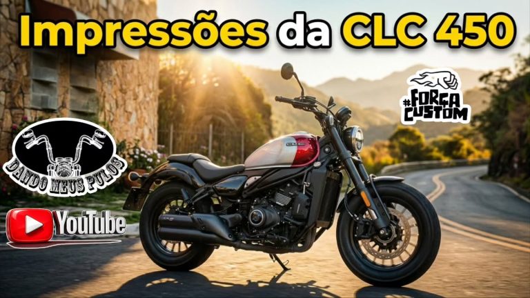 🏍️🔥 PRIMEIRAS IMPRESSÕES DA CFMOTO CL 450! Confira o vídeo completo no YouTube DANDO MEUS PULOS! 🎥 💪 Projeto FORÇA CUSTOM 👉 Link na bio! #CF…
