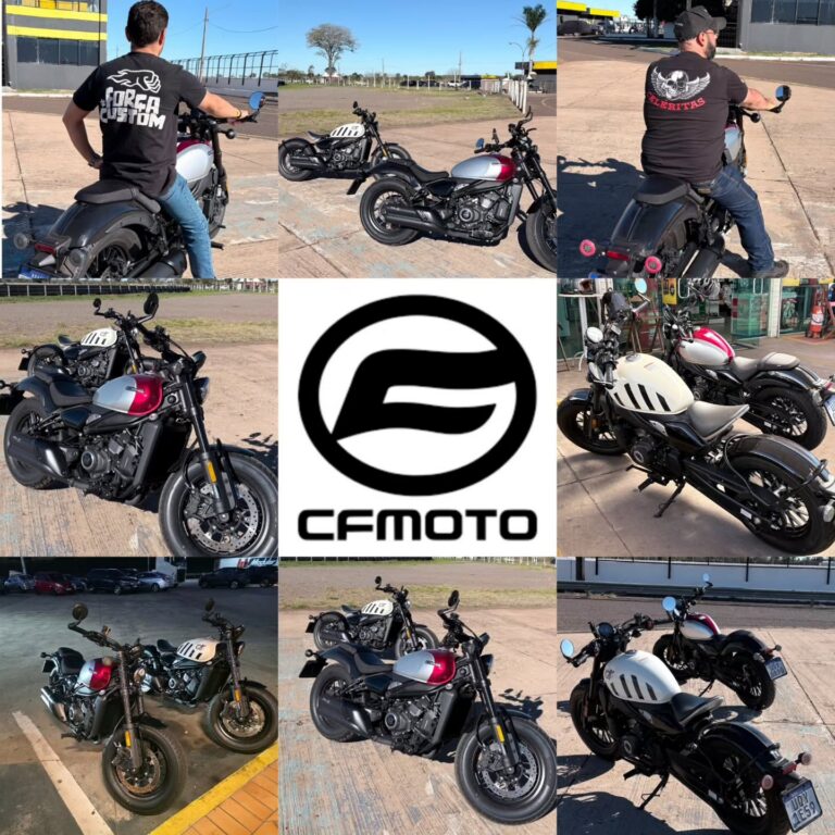 🏍️ GRATIDÃO PELA PARCERIA! 🙏 O Projeto FORÇA CUSTOM gostaria de agradecer de coração à CFMOTO pela parceria e pela confiança em nos empresta…