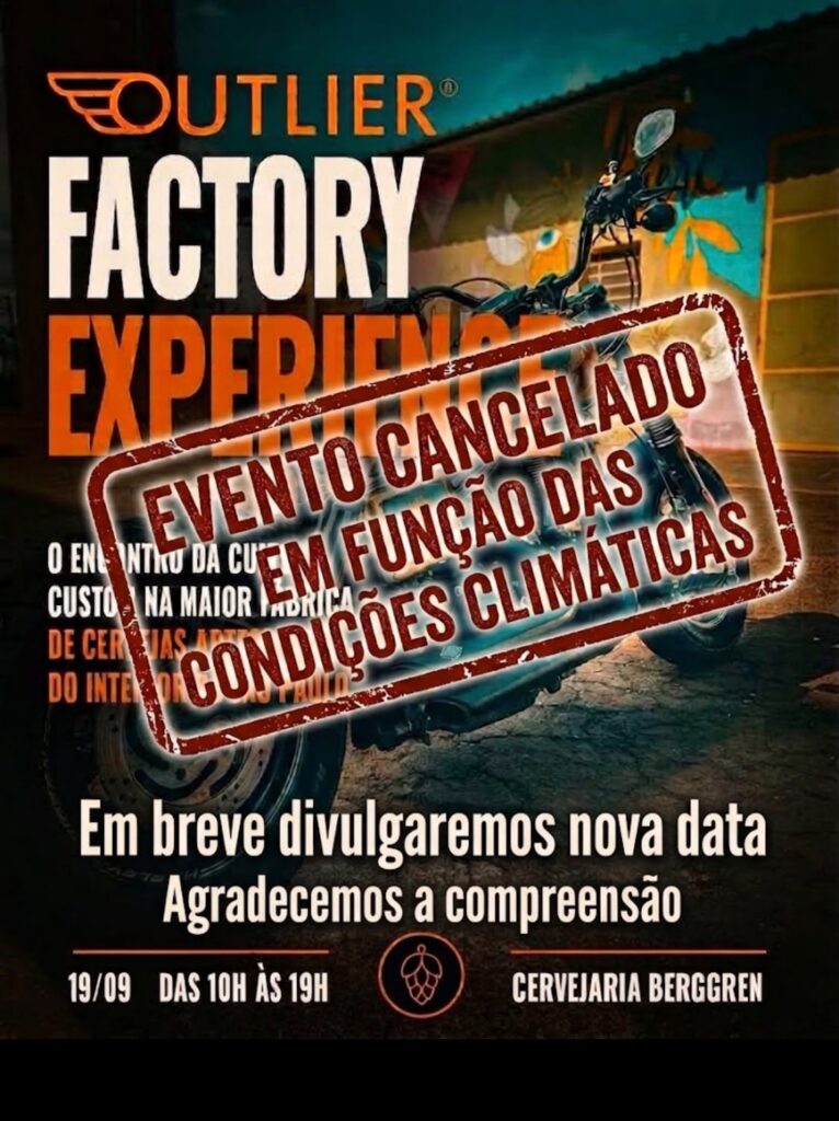 Pôster: [CANCELADO] OUTLIER FACTORY EXPERIENCE